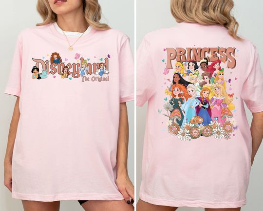 Disneyland Princess 2024 Shirt, Disney Girls Trip Shirt, Princess Belle