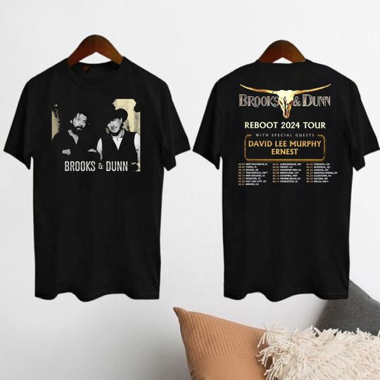 The Reboot 2024 Tour Brooks and Dunn Shirt, Brooks & Dunn Merch, Brooks And Dunn Country Music, Brooks And Dunn Fan Gift Shirt, Western Tee