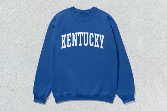 Kentucky Sweatshirt Collegiate Crewneck Sweater Unisex