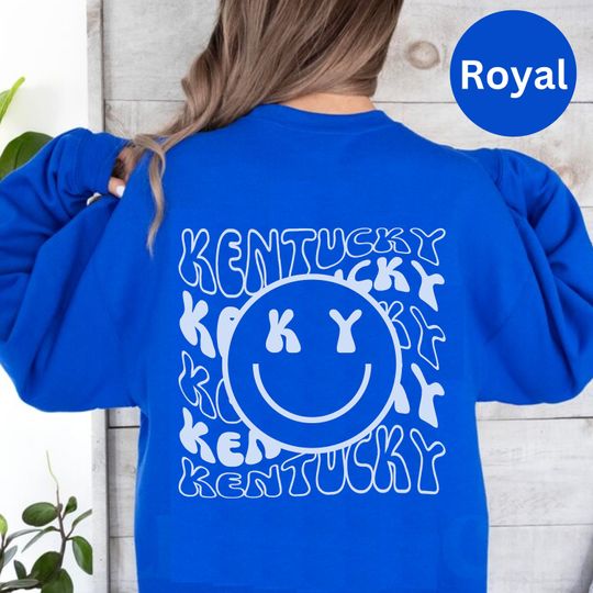Kentucky Sweatshirt, Vintage College Sweatshirt