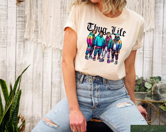 Retro Stay Golden Thug Life Shirt, The Stay Golden Fan Shirt