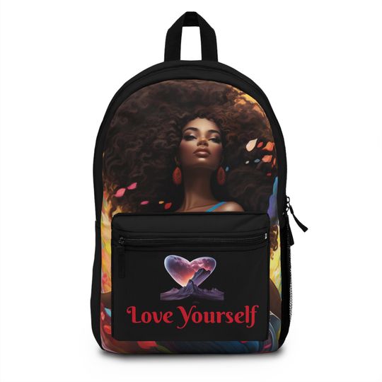 Nubian Princess "Love Yourself "Backpack