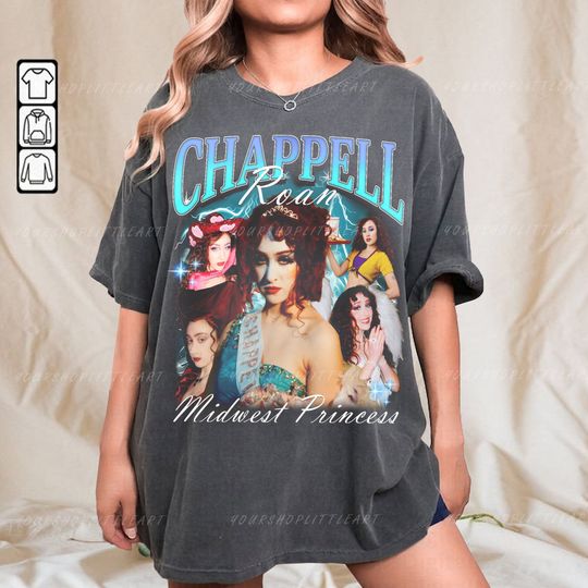 ChappellRoan  Midwest Princess Unisex T-Shirt - Fan Tees- Merch Gift -  Retro 90s Tee