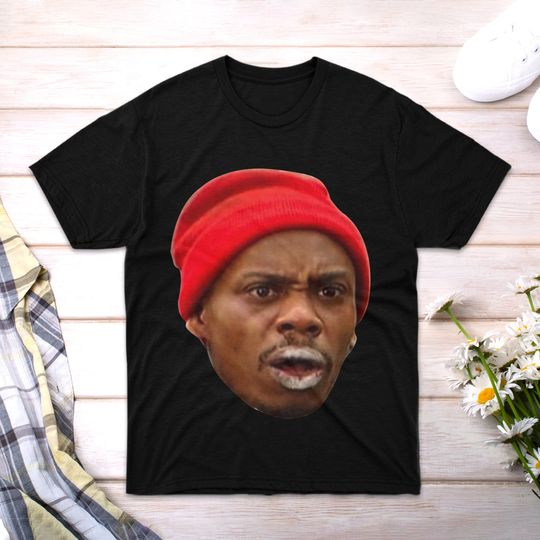 T-Shirt Dave Sleeve Chappelle Shirts Big Shirt Tyrone Short