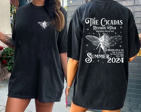 Cicada Concert Shirt, Cicada Tour Shirt, Year Of Cicada Shirt, Insect Bug Tshirt