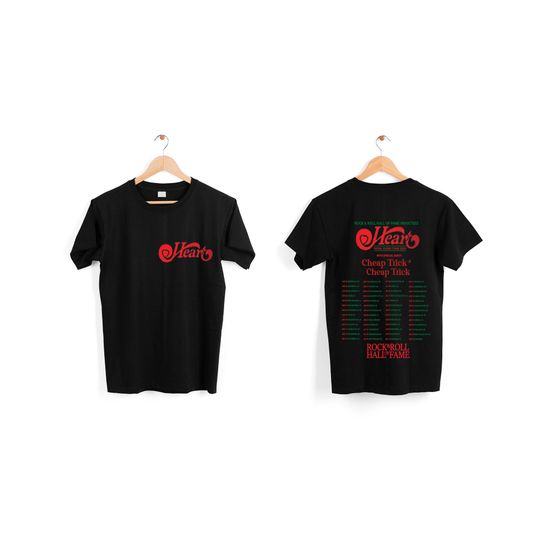 Heart Tour Shirt || Heart Tour T Shirt || Heart Tour 2024 Shirt || Heart Band Fan Shirt