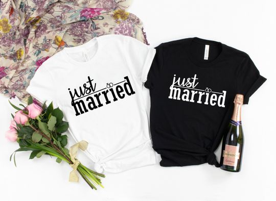 Just Married Shirt,Mr and Mrs,Just Married Shirt,Honeymoon Shirt,Wedding Shirt