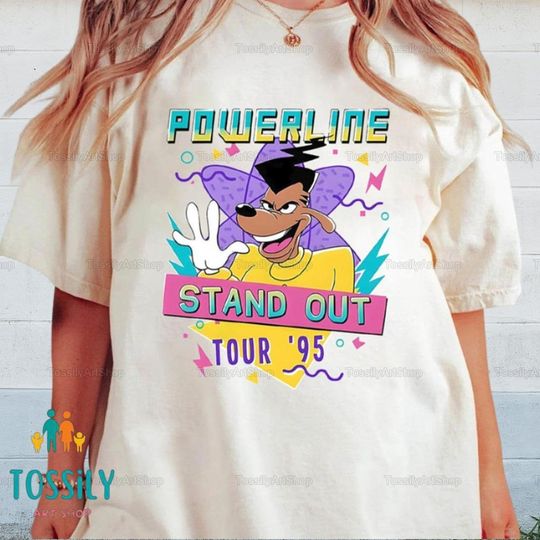 Powerline Shirt, Retro Stand Out Tour 94 Shirt