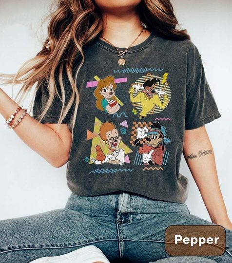Goofy Shirt, Kids Disney Shirt, Vintage Goofy Movie Powerline