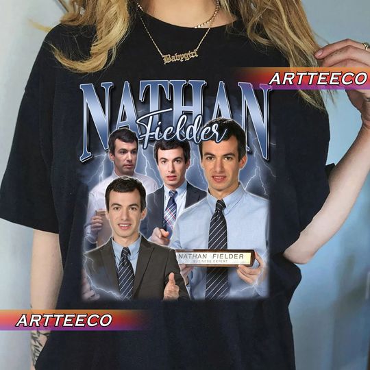 Vintage Nathan Fielder 90s Bootleg Style Y2K, Fans Gift For Woman and Man T-Shirt
