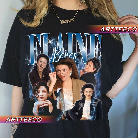 Vintage Elaine Benes 90s Bootleg Style Y2K, Fans Gift For Woman and Man T-Shirt