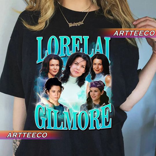 Vintage Lorelai Gilmore 90s Bootleg Style Y2K, Fans Gift For Woman and Man T-Shirt