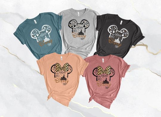 2024 My First Disney Trip Shirt, Custom Disney 2024 Vacation Shirt