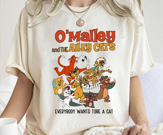 Disney The Aristocats OMalley And The Alley Cats Shirt