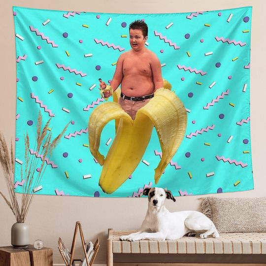 Gibby Tapestry Funny Tapestries Meme Wall Hanging Art Tapestry