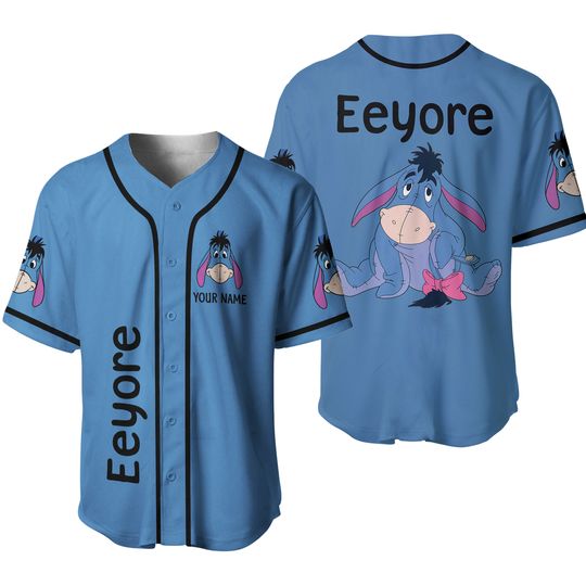 Eeyore Baseball Jersey, Eeyore Shirt