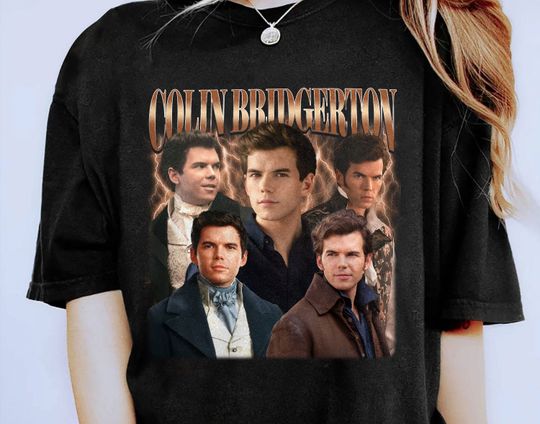 Vintage Colin Bridgerton Shirt, Colin Bridgerton Bootleg Shirt, Bridgerton TV Show Shirt