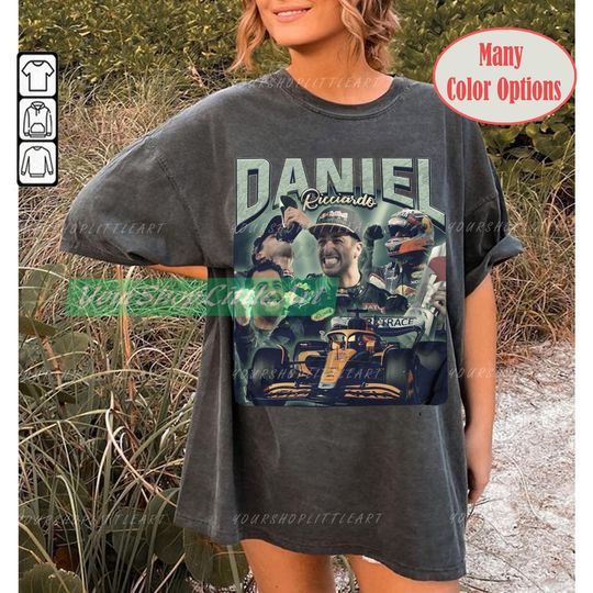 Vintage Daniel Ricciardo Formula Racing Unisex T-Shirt, Driver Racing, Ricciardo Racing Shirt