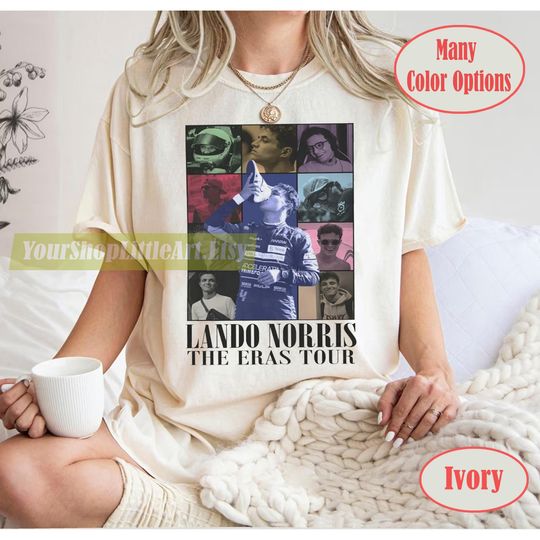 Lando Norris The Eras Unisex T-Shirt, Driver Racing,Racing Shirt, Norris Lando Gift