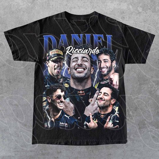 Limited Daniel Ricciardo Vintage T-Shirt, Gift For Woman and Man Unisex T-Shirt