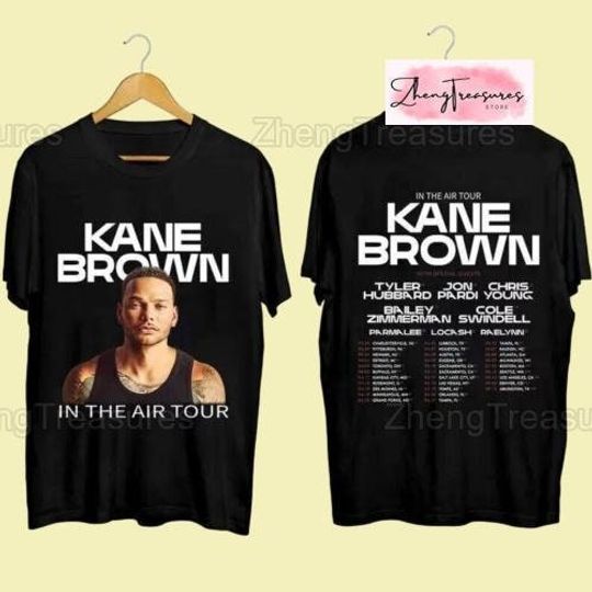 Kane Brown In The Air Tour 2024 Shirt, Music Concert Shirt