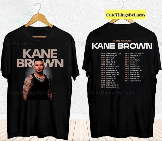 Kane Brown In The Air Tour 2024 Shirt, Kane Brown Fan