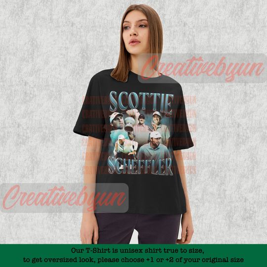 Scottie Scheffler Shirt, Golfer Shirt, Sports, Golf