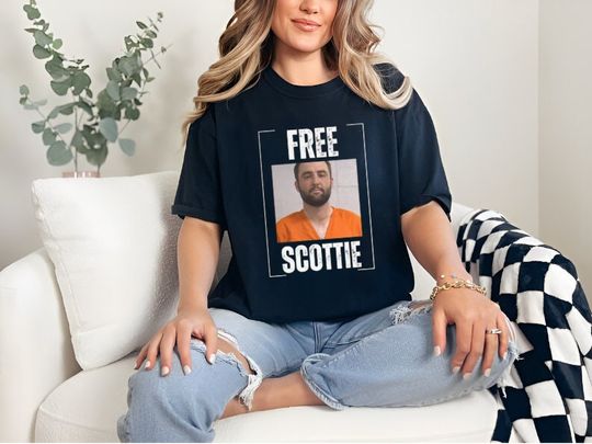 Scottie Scheffler Shirt, FREE SCOTTIE T Shirt, Funny Meme Shirt, Meme Shirt