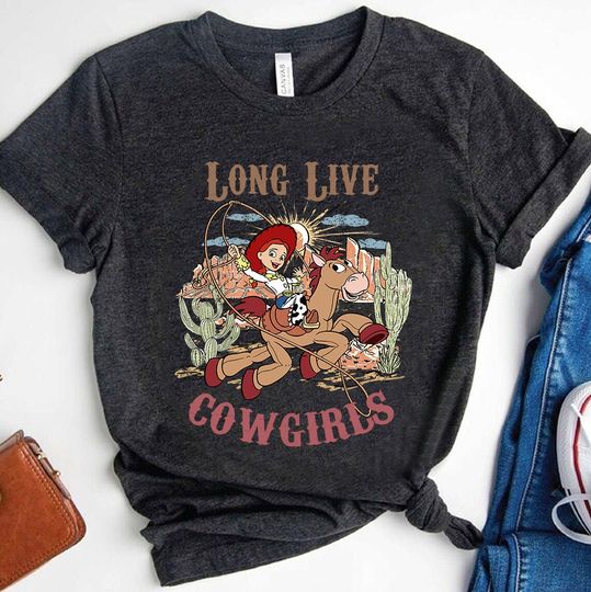 Disney Jessie Long Live Cowgirls T-shirt, Toy Story Shirt