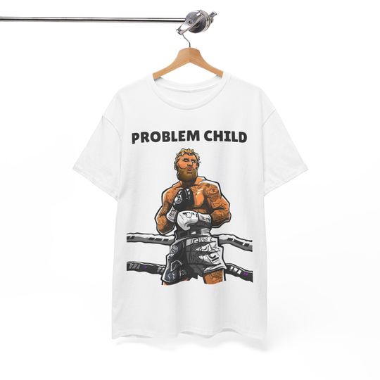 Jake Paul Problem Child T-shirt, Jake Paul, Problem Child T-shirt, Jake Paul vs Mike Tyson, Boxing T-shirt, Boxing Gift, Jake Paul boxing