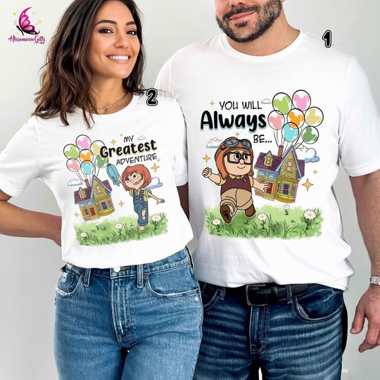 Up Carl and Ellie Shirt, Up Love Shirt, Carl and Ellie, UP Shirt