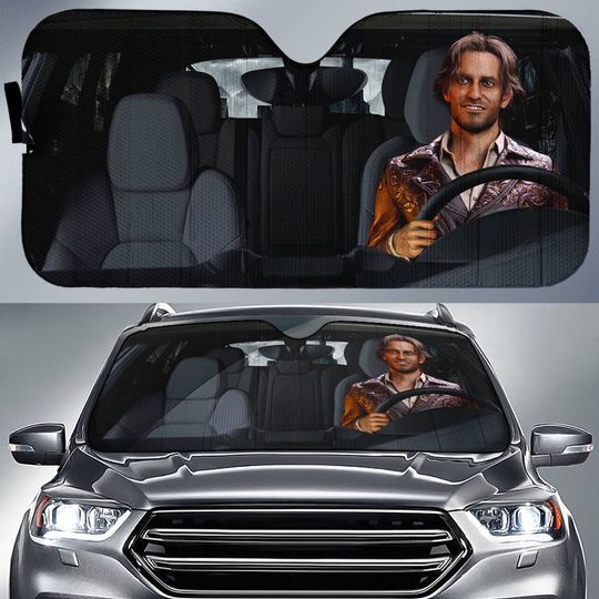Luis Serra Navarro Resident Evil Car Sun Shade | Luis Serra Car Winshield