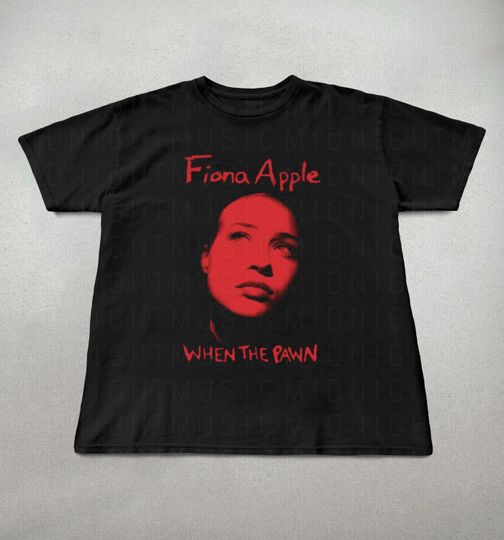 Fiona Apple Shirt 90s Indie pop When the pawn shirt