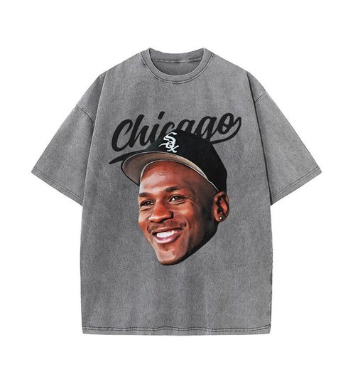 Michael Jordan Baseball 90's Vintage Streetwear Style Retro T-Shirt