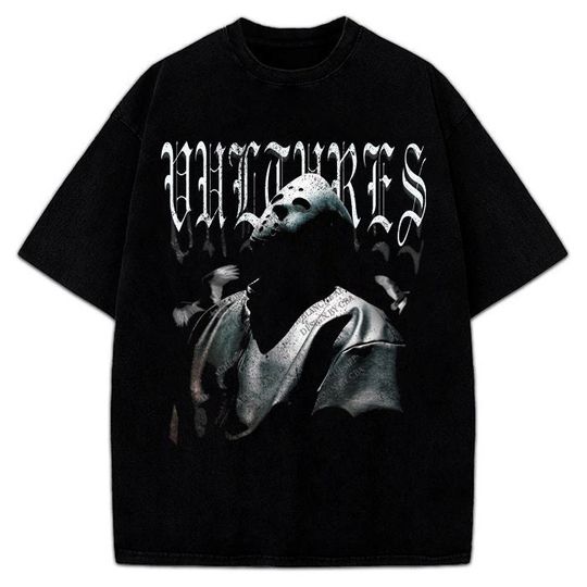 Vultures T-Shirt Kanye West Jason Mask Vultures Ty Dolla Sign x Ye Fan Custom Graphic Tee