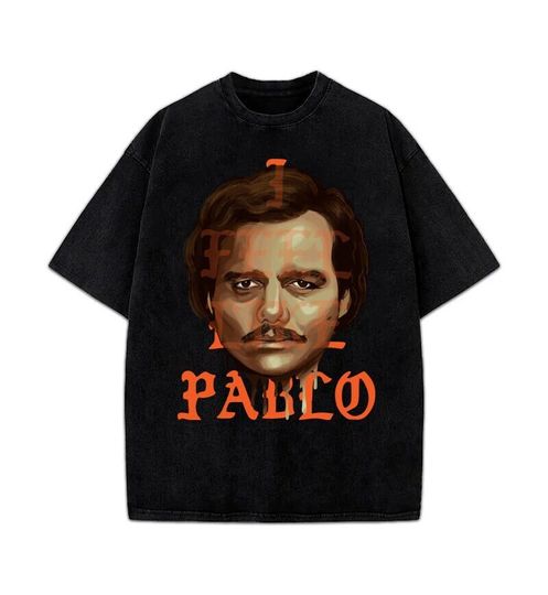 I Feel Like Pablo Escobar Narcos Vintage Graphic Design T-Shirt
