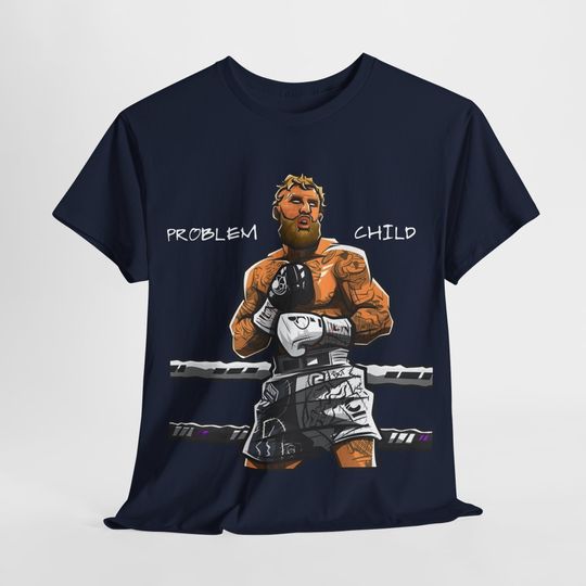 The Problem Child T-shirt, Jake Paul, Jake Paul vs Mike Tyson, Jake Paul Boxing T-shirt, Jake Paul T-shirt, Boxing Gift, Boxing T-shirt Gift