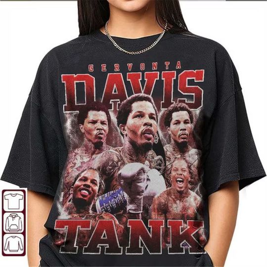 Vintage Style Gervonta Davis T Shirt, Tank Shirt, Boxer Shirt, Gervonte Tank Boxer Shirt, Vintage Bootleg