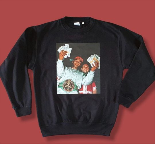 Mike Tyson Cash Money Black Sweatshirt sizes available S-2XL