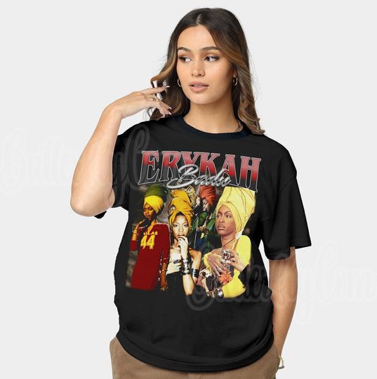 Erykah Badu Shirt -Erykah Badu Tshirt,Erykah Badu T-shirt,Erykah Badu T shirt,Erykah Badu Graphic Tee,Erykah Badu Sweatshirt