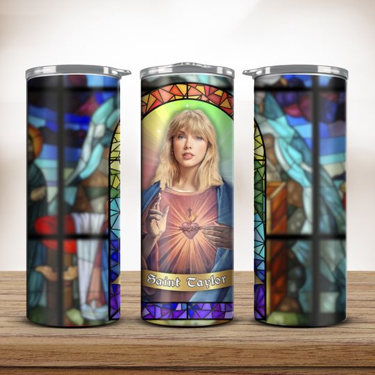 Saint Taylor taylor version 20oz Tumbler - Best Gifts For Pop Star Lovers