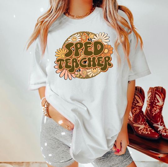 Special Education Teacher Shirt, SPED Teacher Shirt, Teacher Shirts, Teacher Appreciation Gift, Comfort Colors T-Shirt, Gift SPED Teacher
