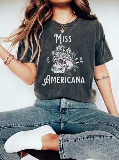 Miss Americana Shirt, Lover Era Shirt, Eras Shirt, Miss Americana Heartbreak Prince, Comfort Colors Shirt, Grunge Shirt