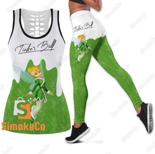 Tinker Bell Tanktop, Tinker Bell Tank Top, Tinker Bell Legging, Tinker Bell Gift, Tinker Bell Women's Tank Top