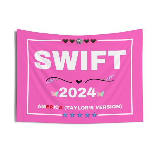 Taylor Funny Wall Tapestry - Taylo version - Eras Tour Gift for a taylor version