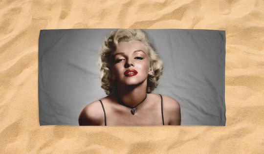 Marilyn Monroe Beach Towel, Marilyn Monroe Merch