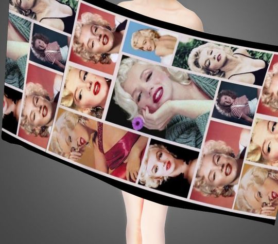 Marilyn Monroe Beach Towel, Marilyn Monroe Merch
