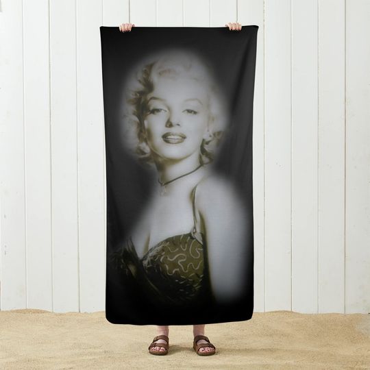 Marilyn Monroe Beach Towel, Marilyn Monroe Merch