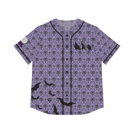 Haunted Mansion Baseball Jersey | Moisture-Wicking Polyester | Halloween Party Outfit