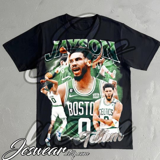 Vintage Style Jayson Tatum Shirt, Basketball shirt, Inspired 90s Graphic Tee
